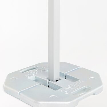 25 kg Bodenplatte zur Stabilisierung von Ecotent® Faltpavillons.